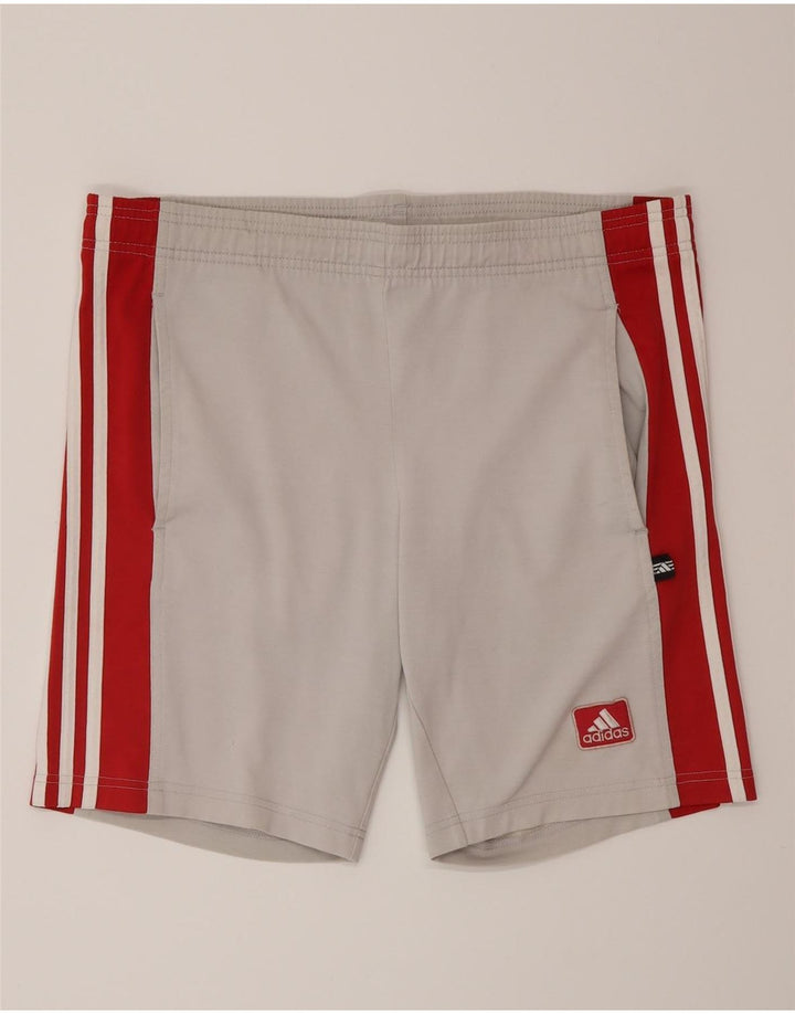 Adidas Herren Sport Shorts Small Grau Baumwolle