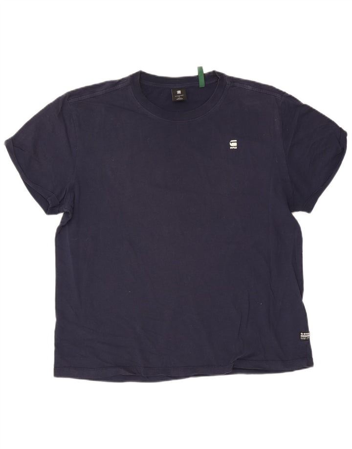 G-Star Herren T-Shirt Top Large Marineblau