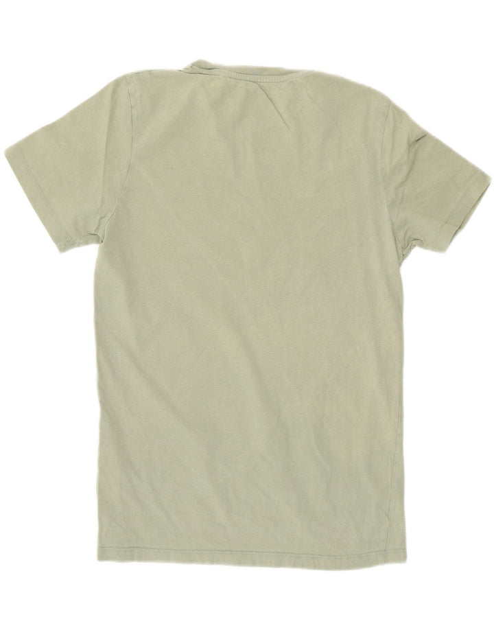 JACK & JONES Mens Graphic T-Shirt Top Small Green Cotton Vintage Jack & Jones and Second-Hand Jack & Jones from Messina Hembry 