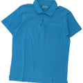 Lotto Herren-Poloshirt, groß, blaue Baumwolle
