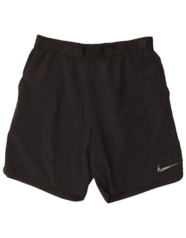 Nike Herren-Sportshorts mit Grafik, Größe L, Schwarz