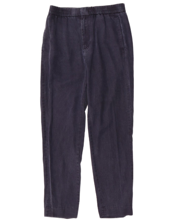 Cos Mens Straight Chino Trousers EU 48 Medium W30 L29 Navy Blue Lyocell