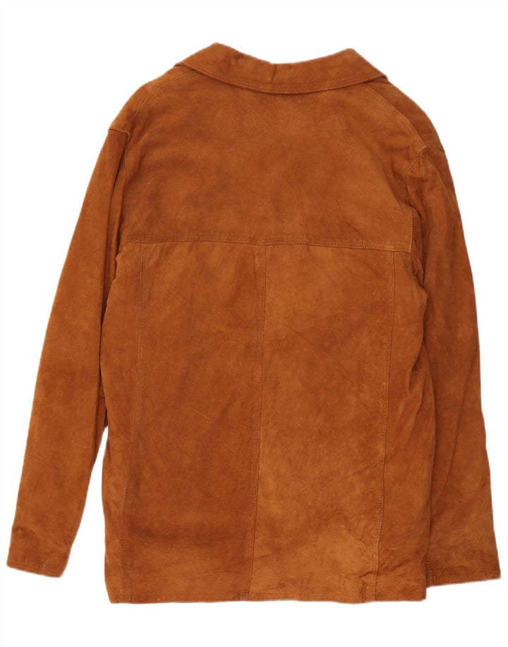 Vintage Herren UK 38 Medium Beige Leder