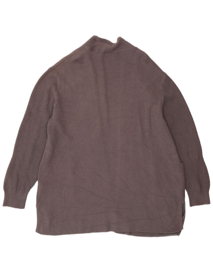 Marks & Spencer Offener Damen-Cardigan-Pullover UK 20 2XL Graue Viskose