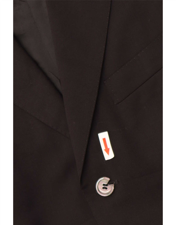 Cerruti 1881 Herren 3-Knopf-Blazerjacke IT 50 Large Schwarz