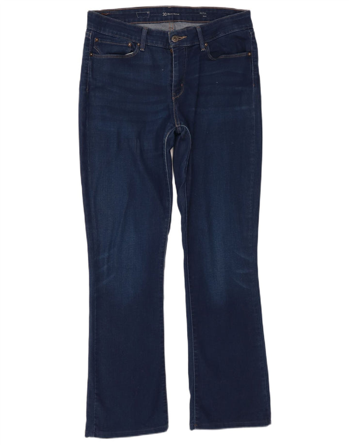 Levi's Damen Demi Curve Mid Rise Bootcut Jeans W30 L30 Blau