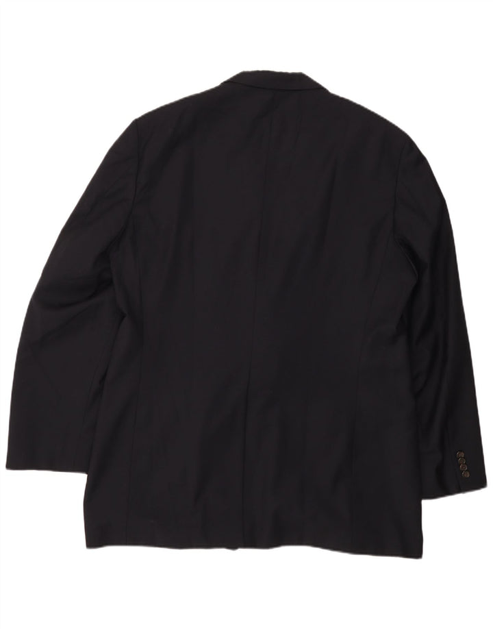 POLO RALPH LAUREN Herren 2-Knopf-Blazerjacke UK 44 2XL Marineblaue Wolle