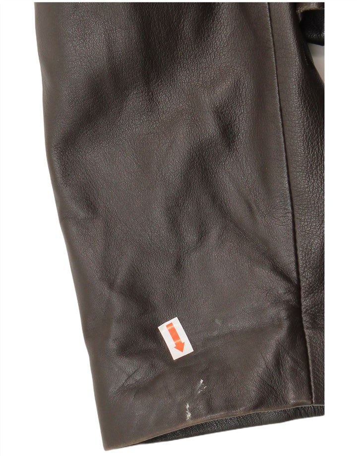 Jobis Damen Lederjacke UK 14 Mittelbraun