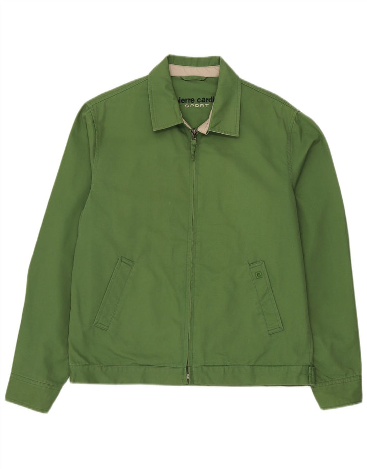 Pierre Cardin Herren Bomberjacke IT 48 Mittelgrün