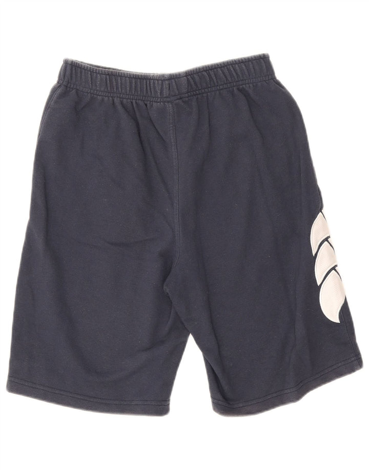 Canterbury Herren-Sportshorts mit Grafik, Größe S, marineblaue Baumwolle