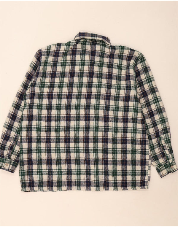 Vintage Herren Flanellhemd XL Mehrfarbig kariert