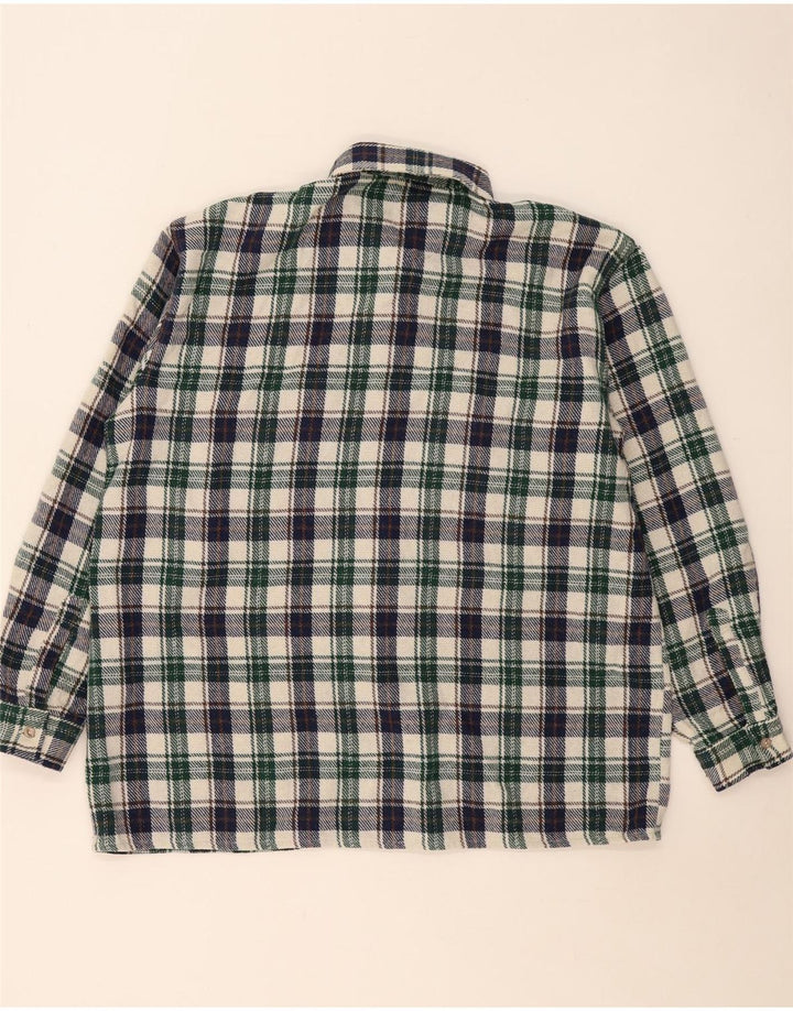 Vintage Herren Flanellhemd XL Mehrfarbig kariert
