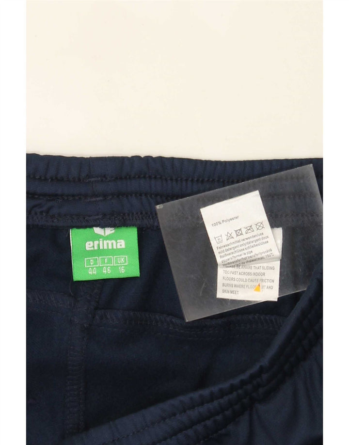 Erima Damen-Trainingshose, UK 16, Größe L, Marineblau, Farbblock