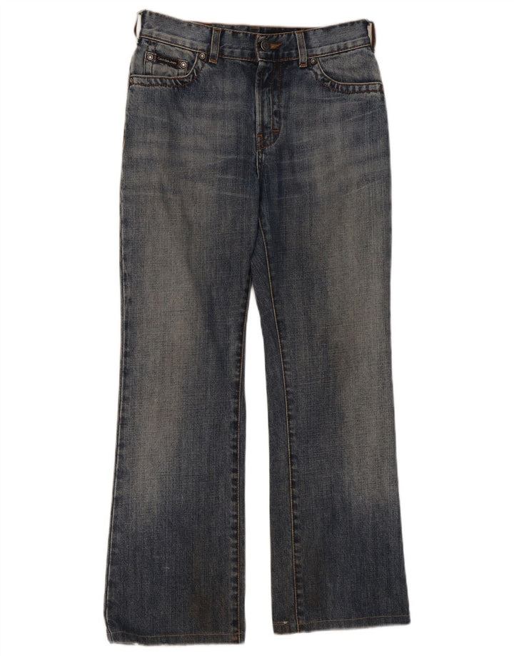 Calvin Klein Damen Bootcut Jeans W27 L27 Blaue Baumwolle