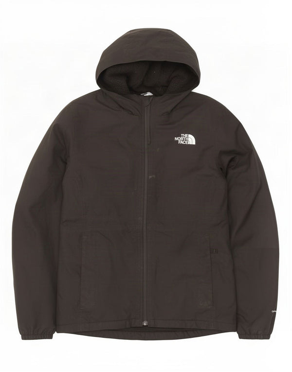 The North Face Mädchen-Windbreakerjacke mit Kapuze, 14–15 Jahre, XL, Schwarz