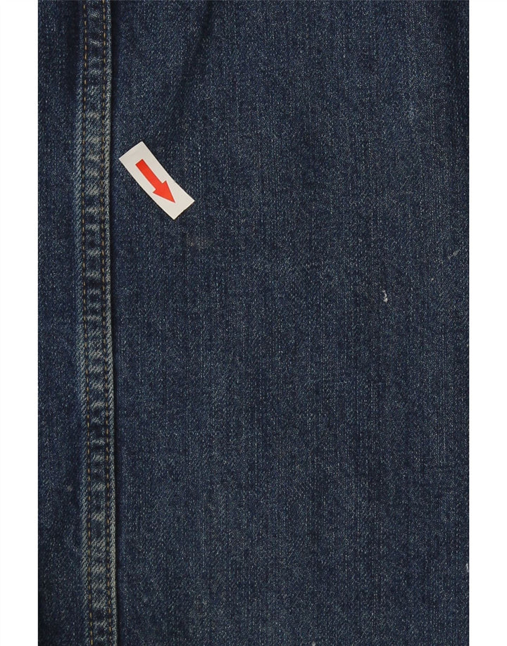 Fat Face Denim-Latzhosenkleid für Damen, Größe 44, Blau