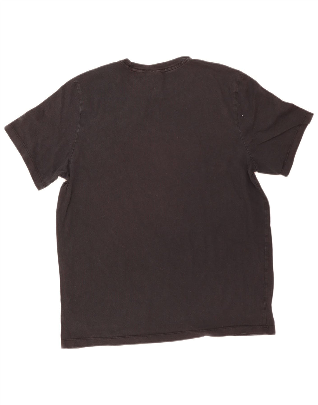 Nike Herren T-Shirt Top Large Schwarz Baumwolle