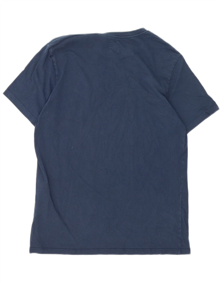 LEVI'S Herren-Standard-T-Shirt-Oberteil aus Baumwolle in mittlerem Marineblau