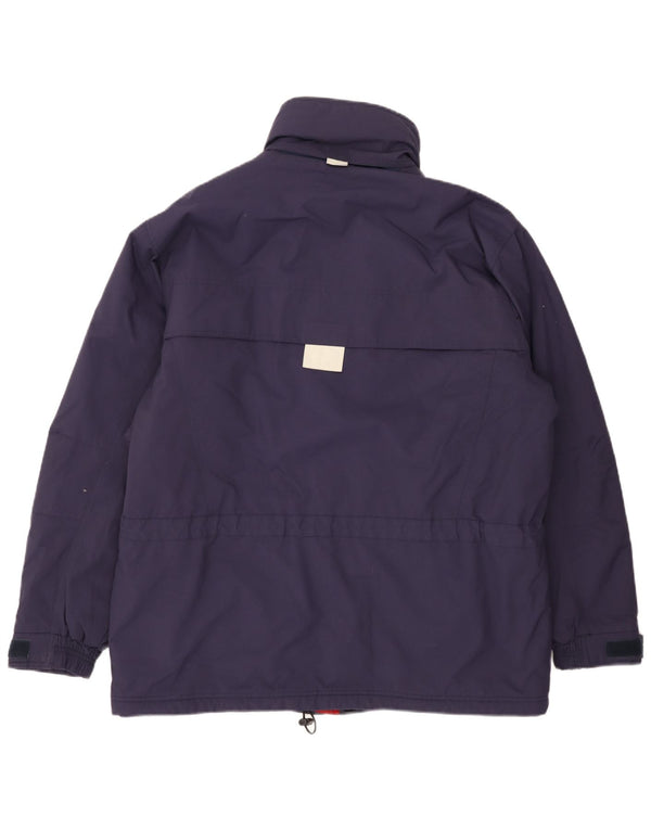 Reusch Herren Windjacke UK 40 Large Marineblau Polyamid