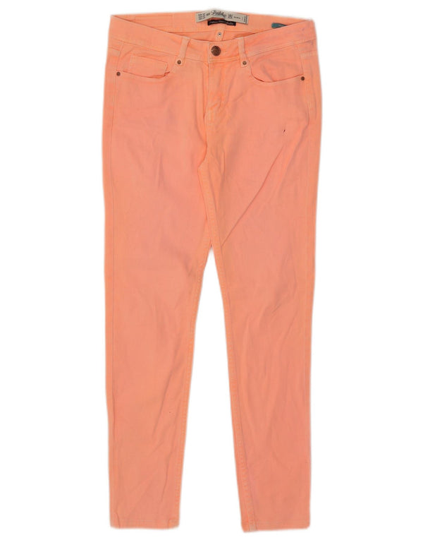 Zara Damen Trafaluc Skinny Jeans EU 34 2XS W24 L24 Orange