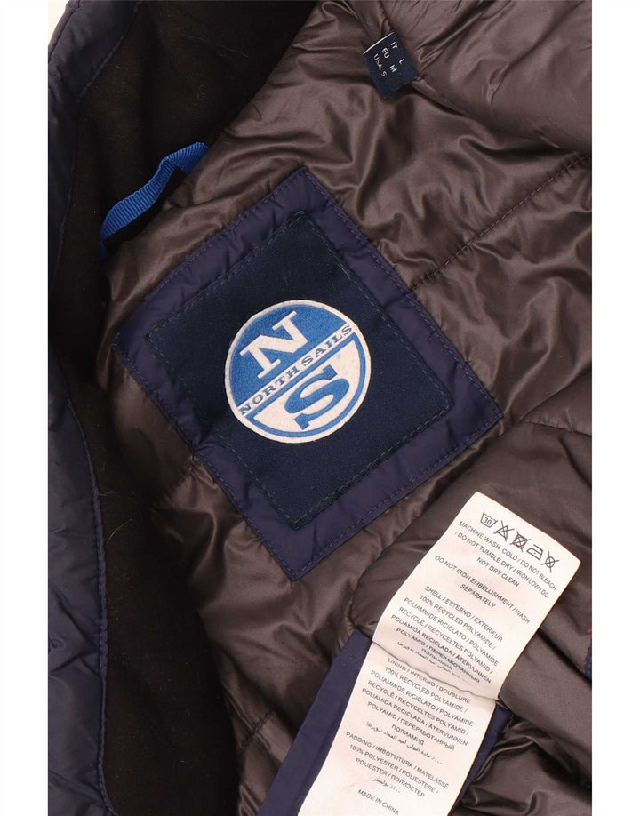 North Sails Herren Bomberjacke UK 38 Medium Navy Blue Polyamid
