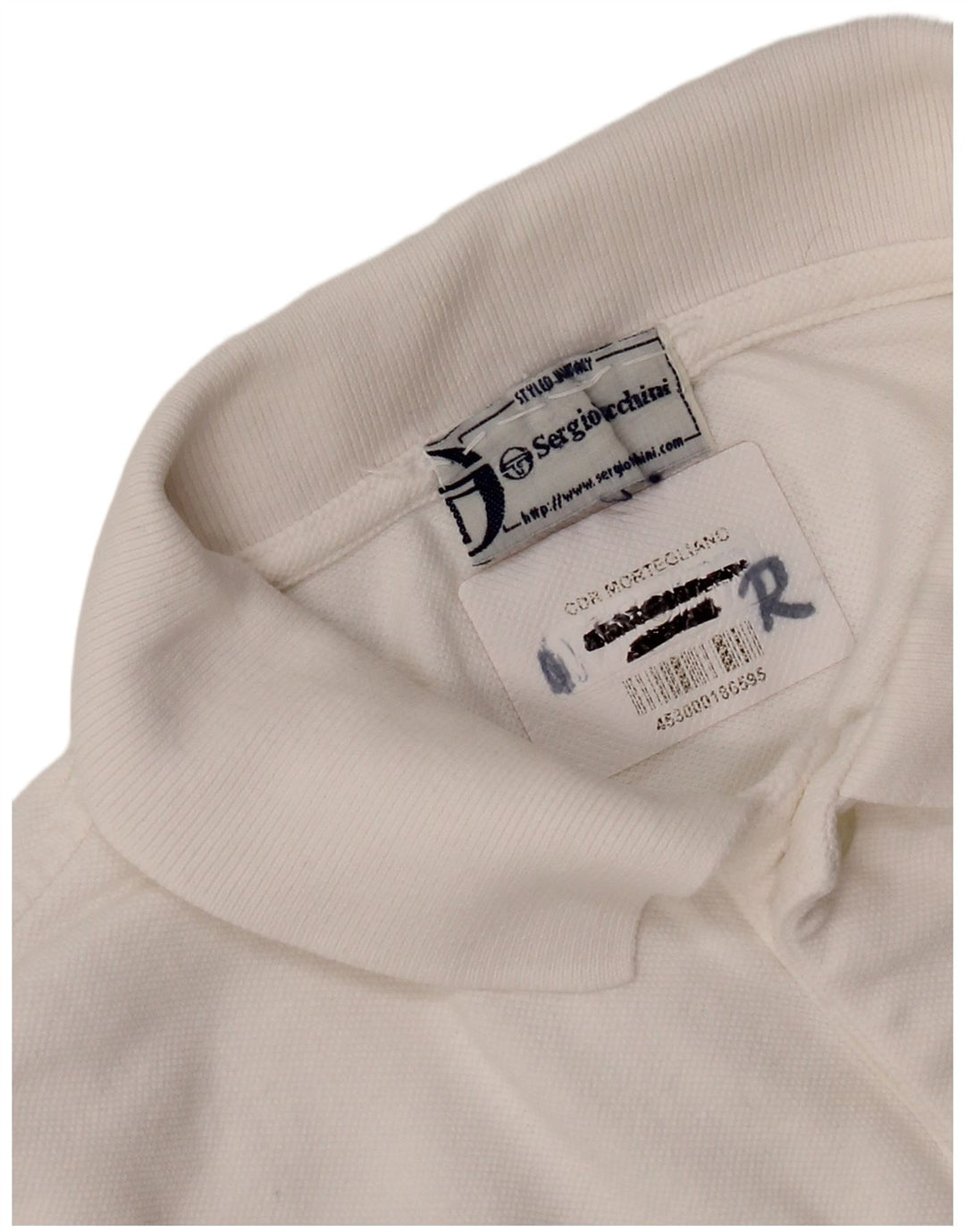 Sergio Tacchini Herren Poloshirt Mittelweiß