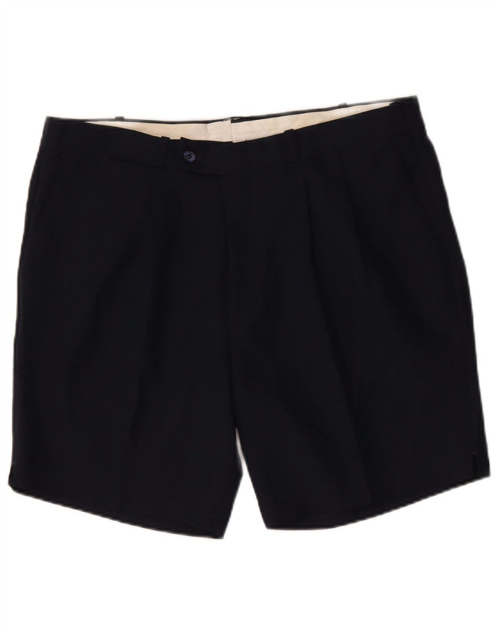 Farah Herren-Chinoshorts W38 XL Marineblaues Polyester