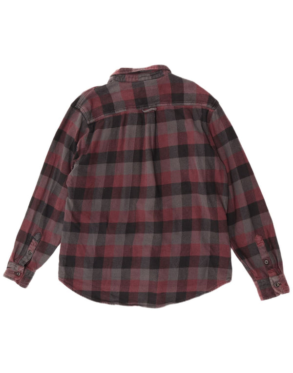 Orvis Herren-Flanellhemd XL, mehrfarbig, kariert, Baumwolle