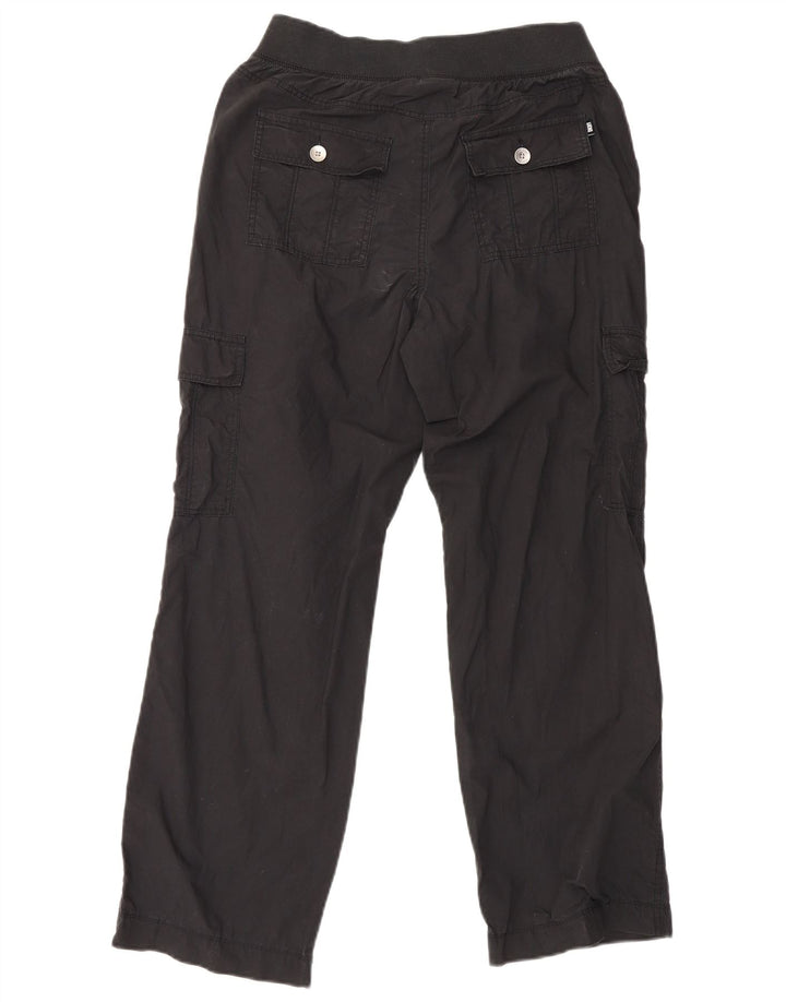 Gerade Cargohose für Damen von Dkny, Größe S, W29, L29, Schwarz, Baumwolle