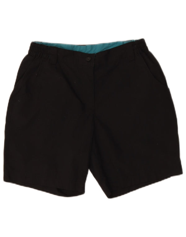 Mountain Warehouse Chino-Shorts für Damen, UK 8, Größe S, W26, Schwarz, Polyester