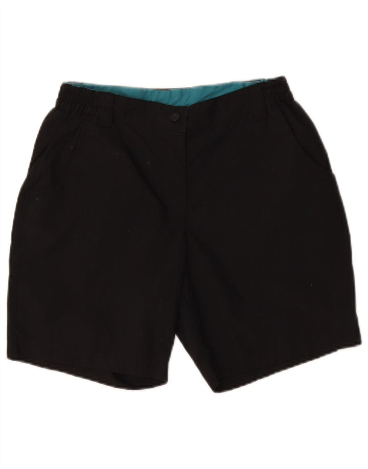 Mountain Warehouse Chino-Shorts für Damen, UK 8, Größe S, W26, Schwarz, Polyester
