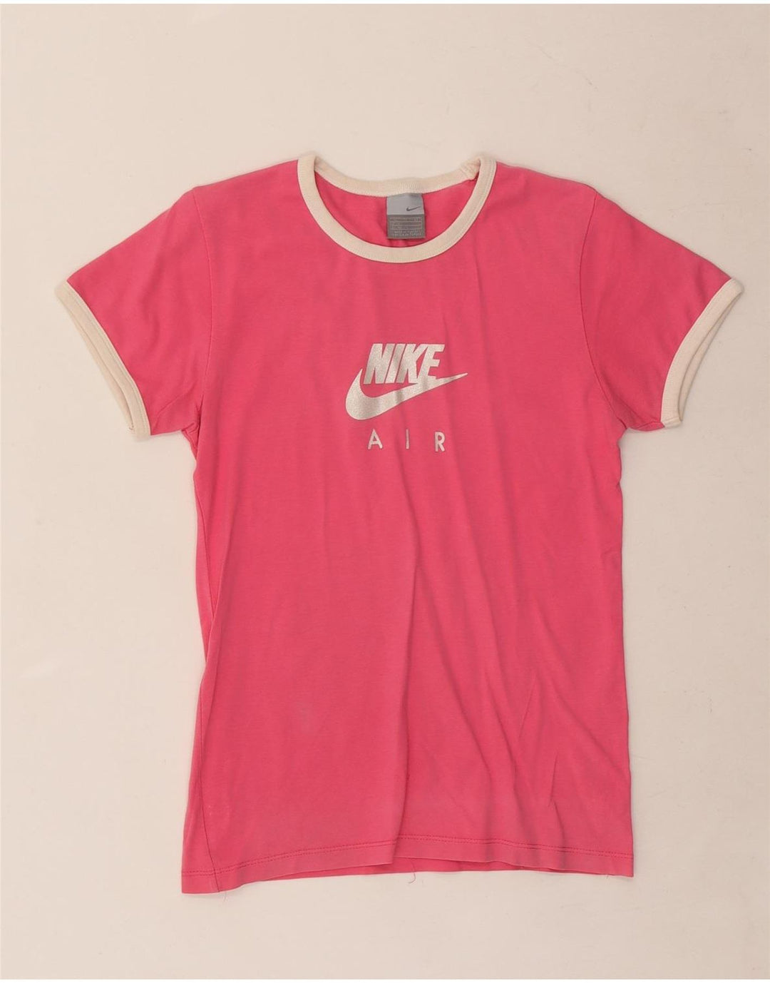 NIKE Mädchen Air Graphic T-Shirt Top 15–16 Jahre XL rosa Baumwolle