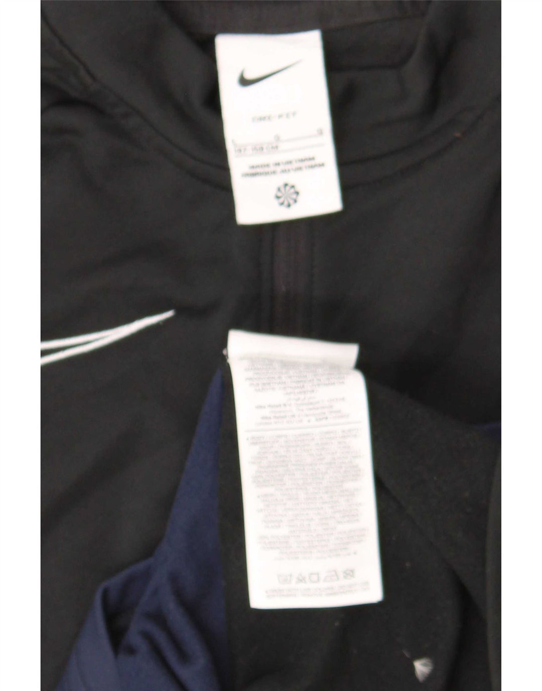 Nike Dri Fit Pullover-Trainingsanzug für Jungen, 12–13 Jahre, Größe L, Schwarz