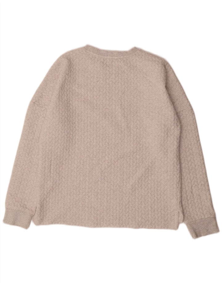 Animal Damen-Sweatshirt mit lockerer Passform, UK 10, Größe S, gebrochenes Weiß, Polyester