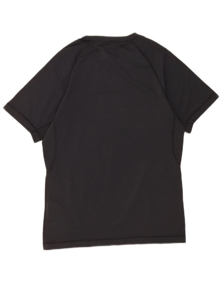 Champion Herren Grafik T-Shirt Top XL Schwarz Polyamid