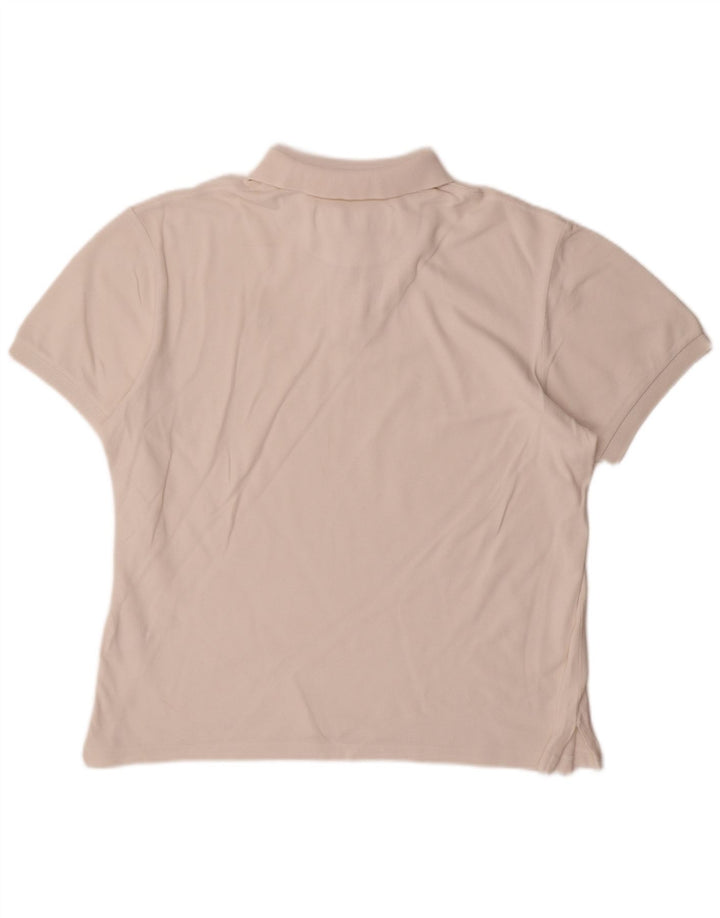 Murphy & Nye Damen Poloshirt UK 16 Large Weiße Baumwolle