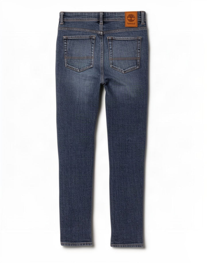 Timberland Damen Slim Jeans W30 L32 Blaue Baumwolle