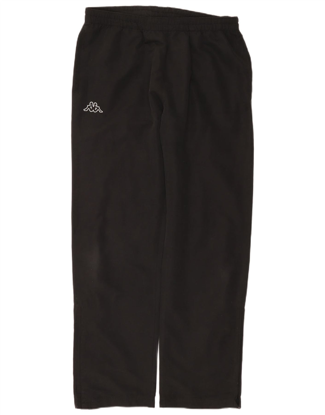 Kappa Herren-Trainingshose, groß, aus schwarzem Polyester