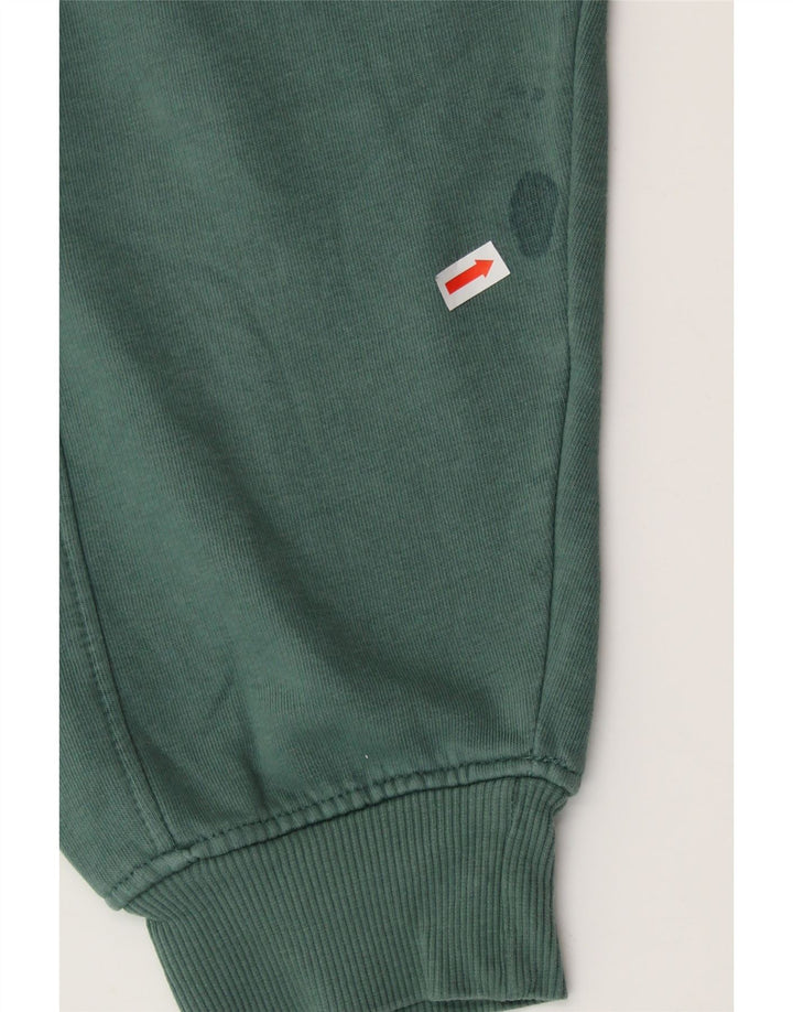 ZARA Damen Crop Sweatshirt Pullover UK 14 Mittelgrün