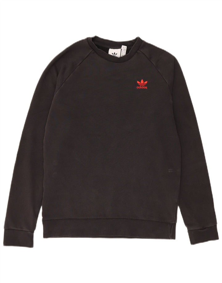 Adidas Herren Sweatshirt Pullover XS Schwarz Baumwolle