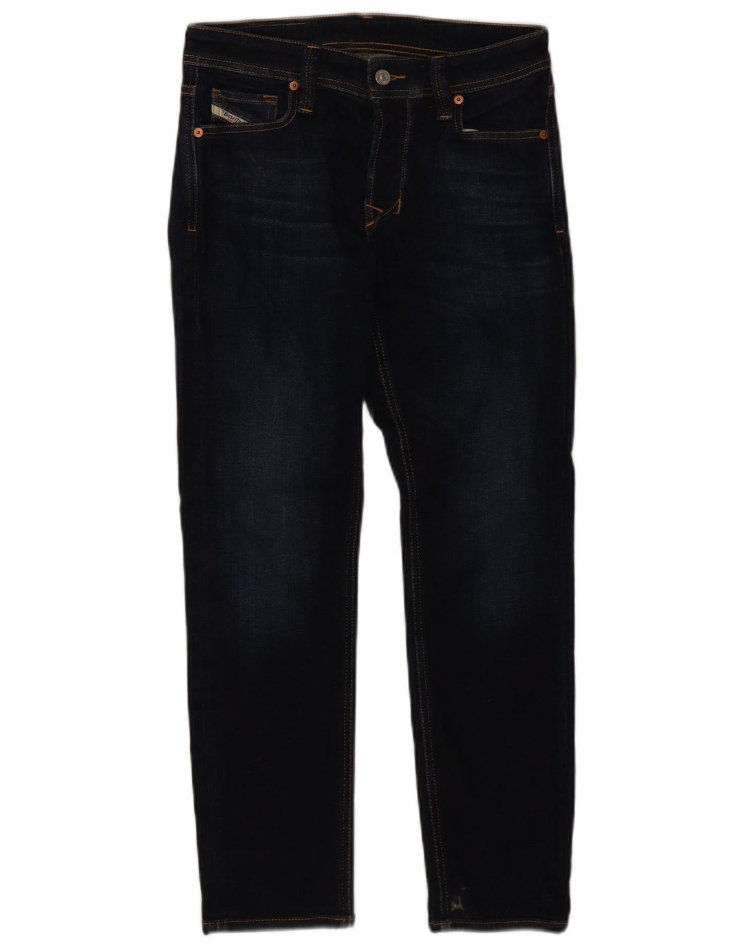 Diesel Damen Straight Jeans W28 L28 Marineblau