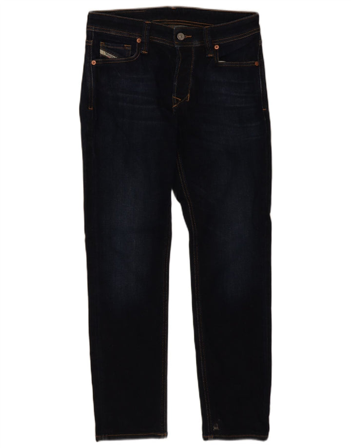 Diesel Damen Straight Jeans W28 L28 Marineblau