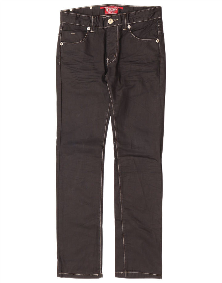 El Charro Damen Slim Jeans W28 L30 Schwarz