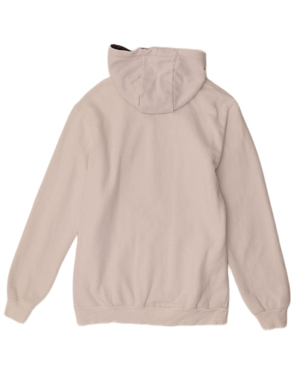 Adidas Herren Graphic Regular Fit Kapuzenpullover aus mittelweißer Baumwolle