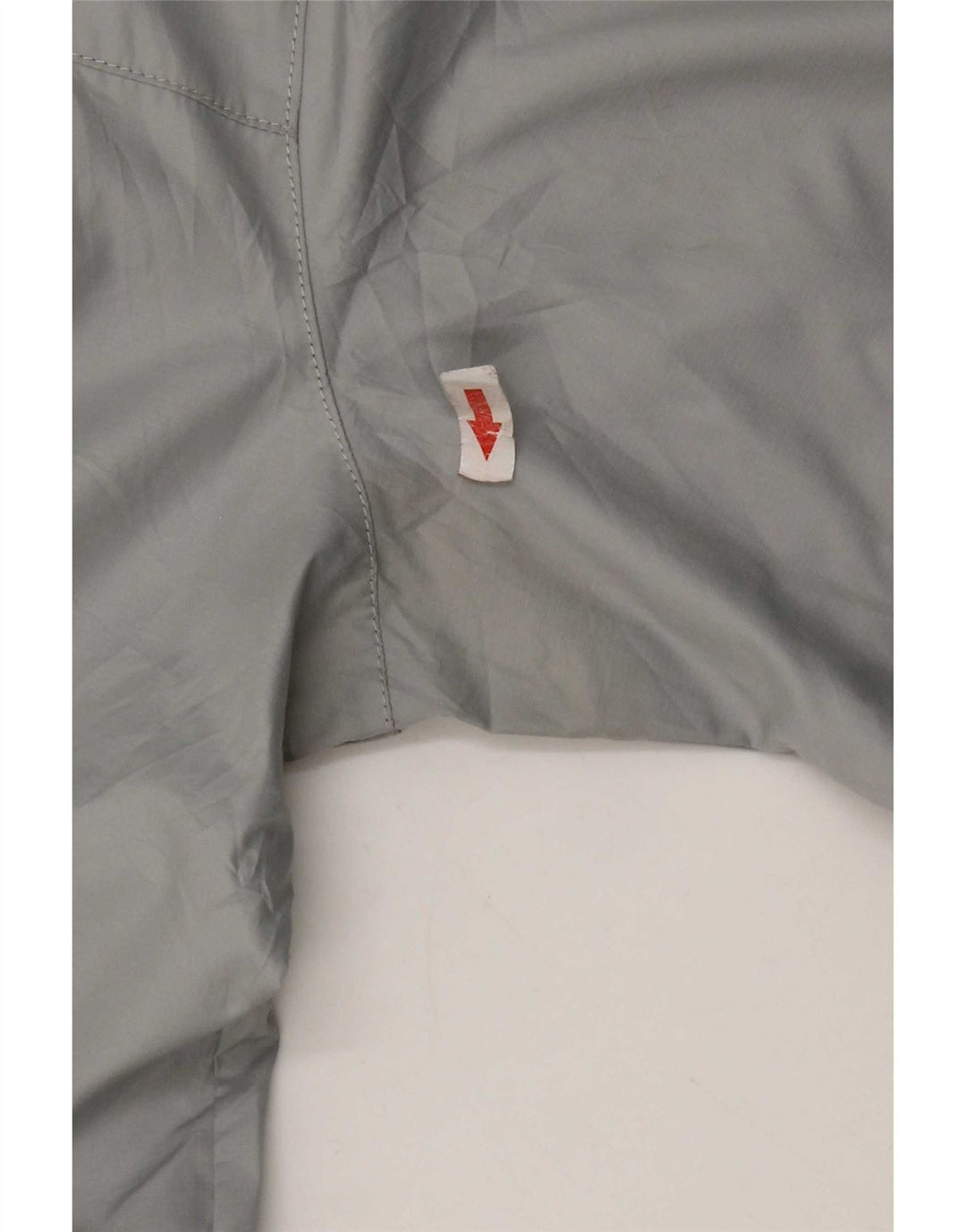 The North Face Herren-Regenjacke mit Kapuze, UK 38, mittelgraues Polyester