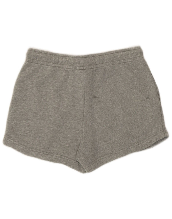 Nike Damen Sportshorts UK 10 Small Graue Baumwolle