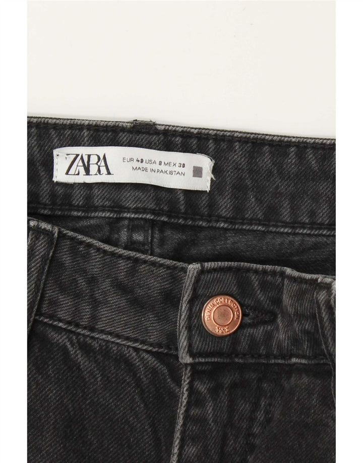 Zara Damen Tapered Jeans EU 40 Medium W30 L28 Grau