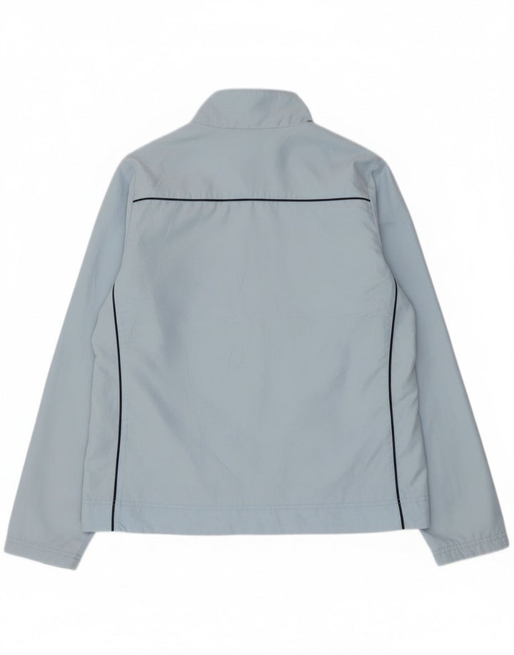 Champion Damen-Trainingsanzug-Top-Jacke, UK 16, Größe L, blau, Polyester