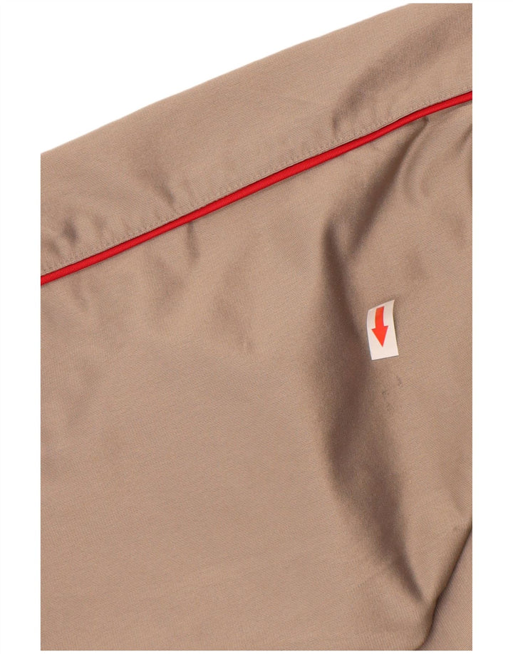 Lotto Herren-Trainingsanzug-Oberteil, Jacke, groß, beige, Polyester