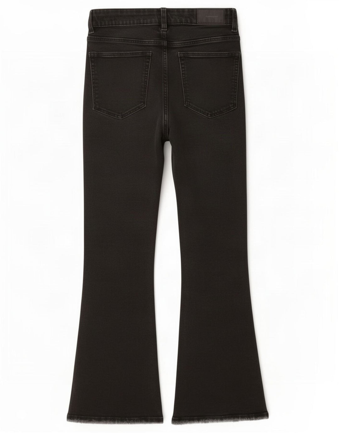 Zara Damen Schlagjeans EU 36 XS W26 L26 Schwarz